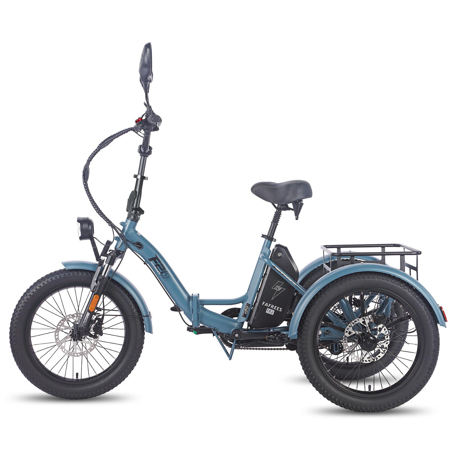 F20 Mate 21Ah Certified Zertifiziertes elektrisches Dreirad 48V, 20-Zoll-Reifen 3/7