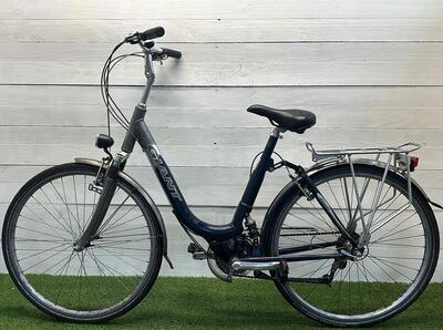 Giant stadsfiets, blauw - 57 cm, 21 versnellingen