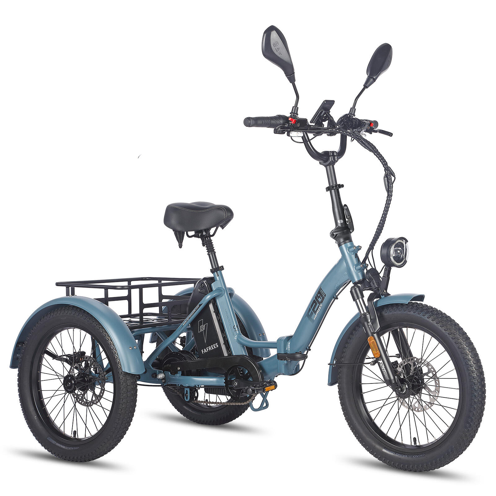F20 Mate 21Ah Certified Zertifiziertes elektrisches Dreirad 48V, 20-Zoll-Reifen 2/7