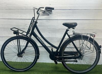 Sparta transport stadsfiets, zwart - 57 cm