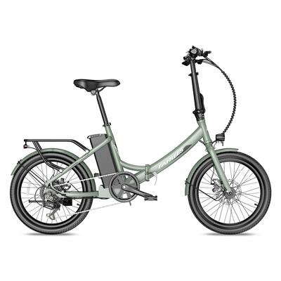 Opvouwbare stads e-bike fafrees f20 light 250w 36v20ah 100km bereik