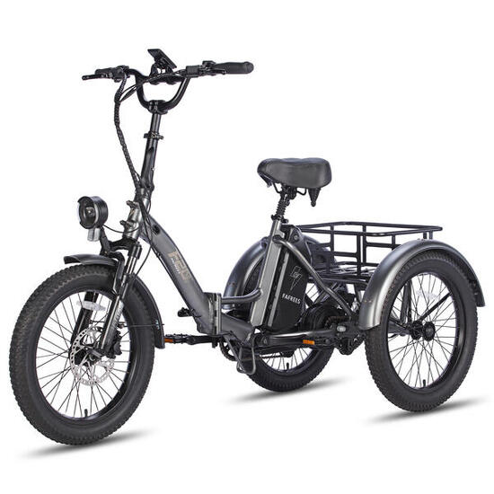 F20 Mate Triciclo elettrico adulto 48V 182Ah pneumatico 20 pollici