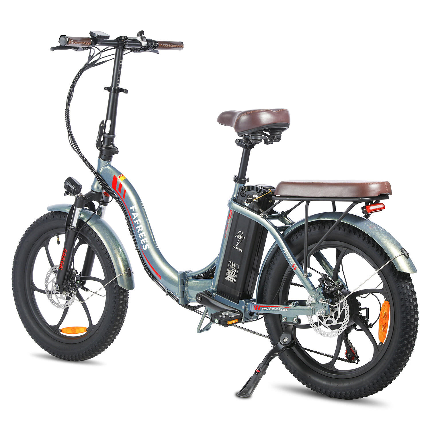 F20 Pro Stadt-Elektrofahrrad 36V 20Ah 20-Zoll-Reifen 5/6