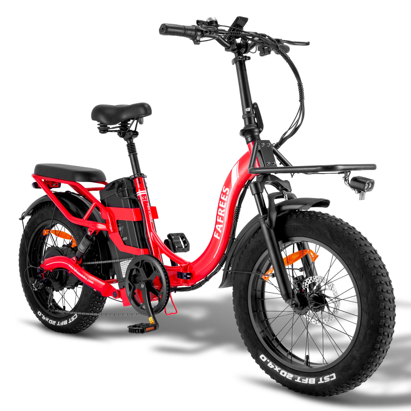 F20 X-Max Klapp-Elektrofahrrad 48V 30Ah 20-Zoll-Breitreifen 2/7