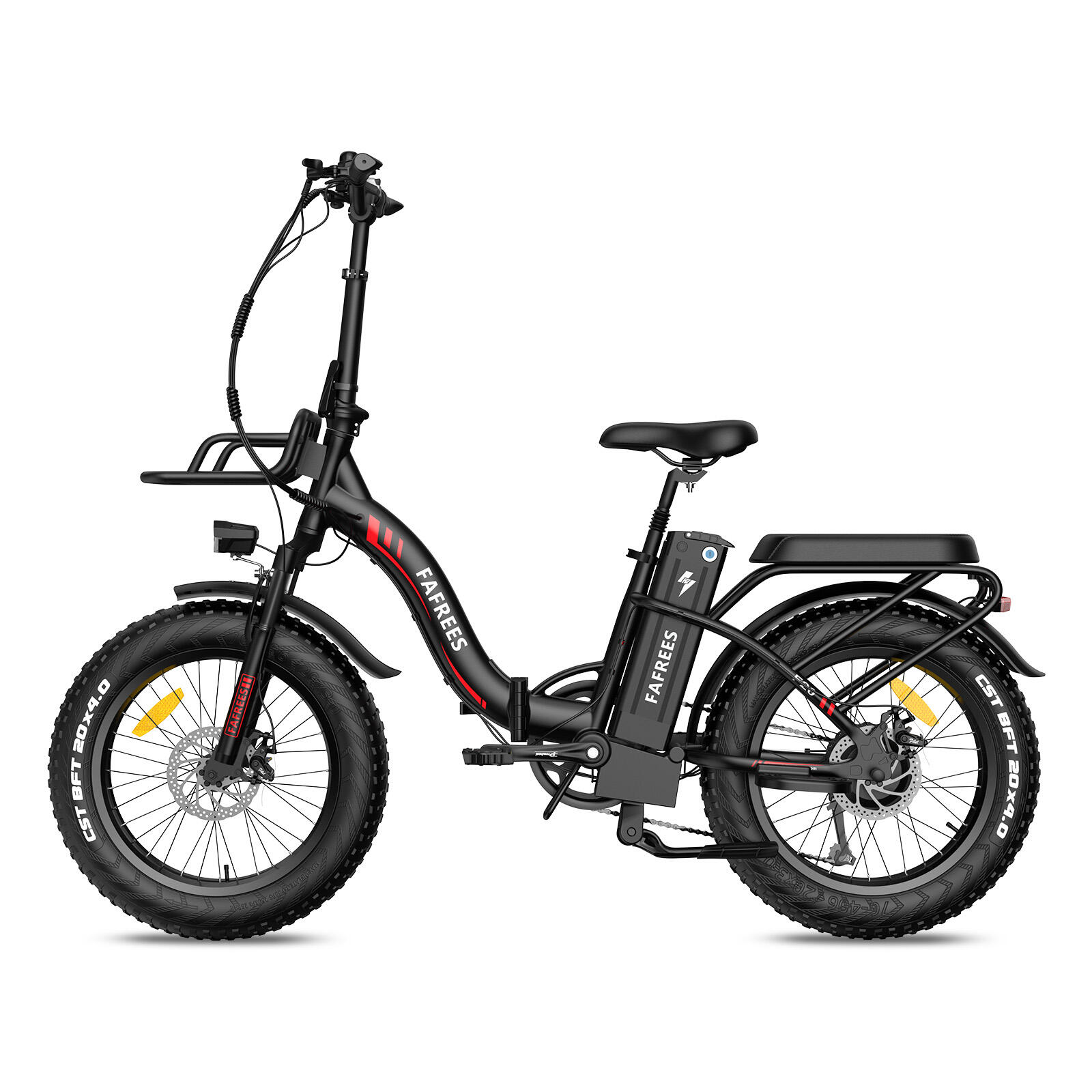 F20 Max Bicicleta eléctrica 48V 30Ah neumático grueso 20 pulgadas 3/6