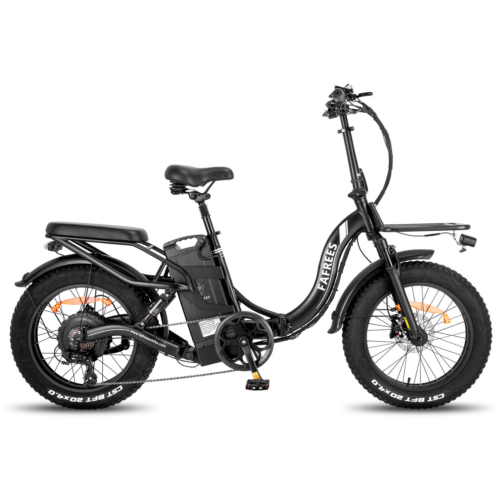 F20 X-Max Klapp-Elektrofahrrad 48V 30Ah 20-Zoll-Breitreifen 4/7