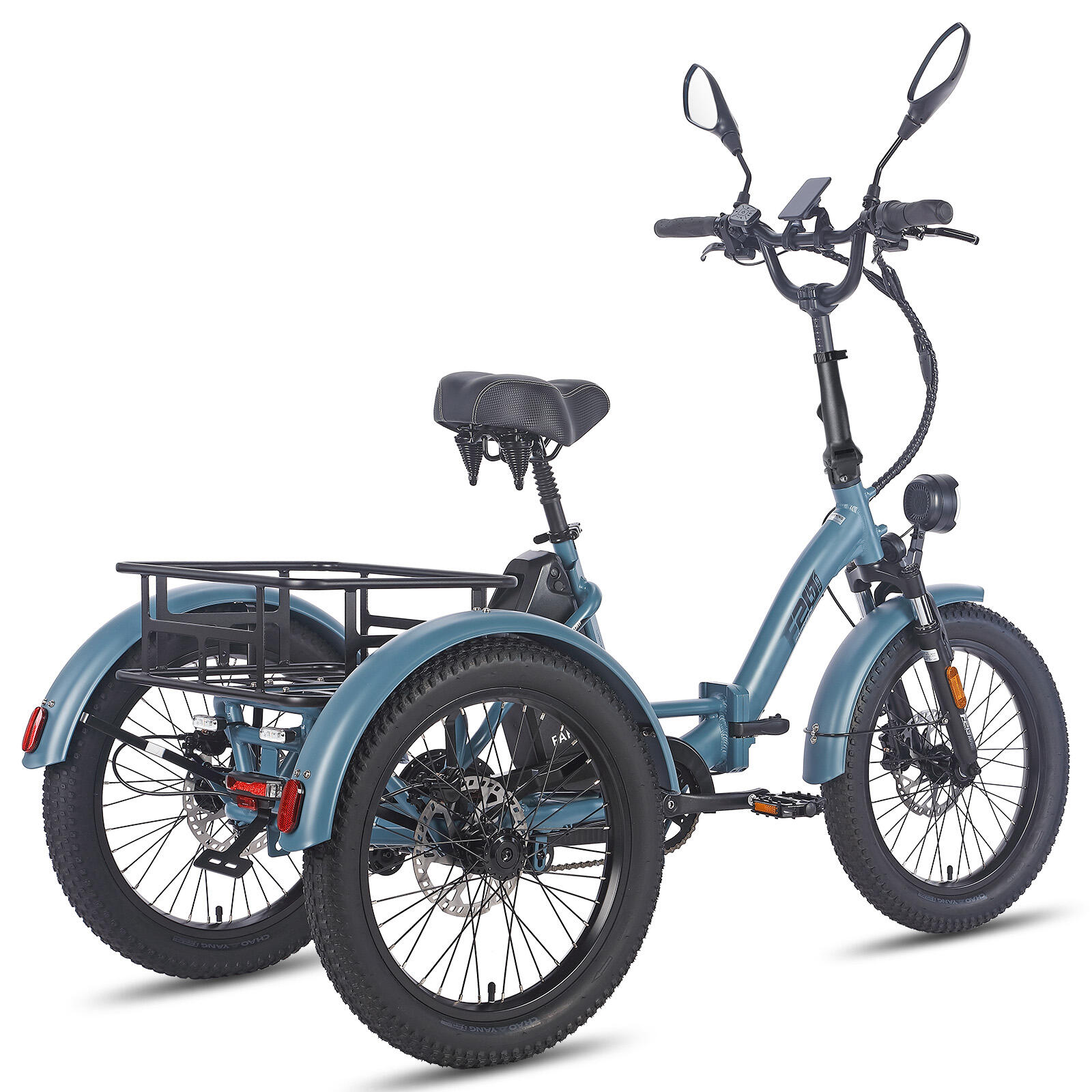 F20 Mate 21Ah Certified Zertifiziertes elektrisches Dreirad 48V, 20-Zoll-Reifen 6/7