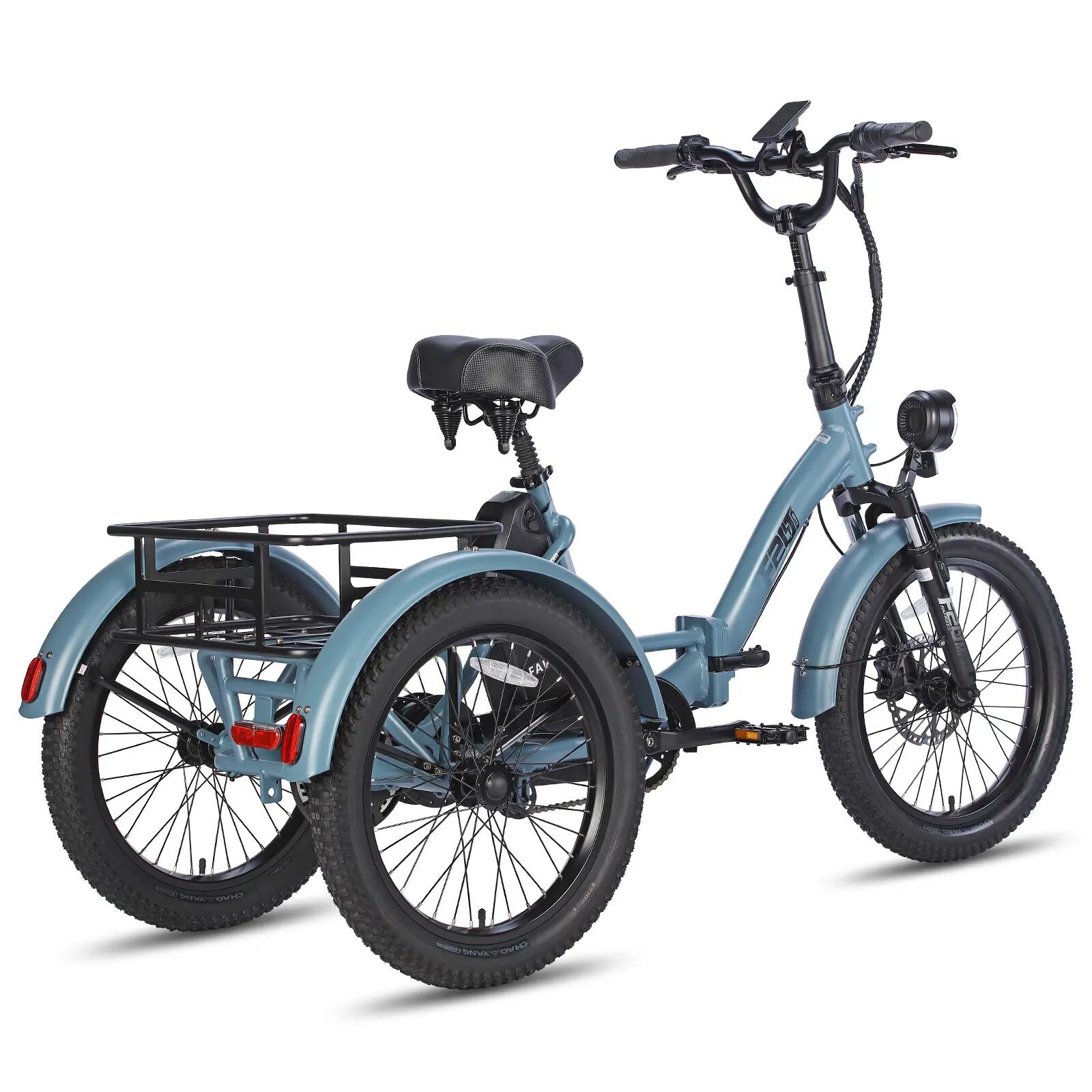 Skladací Elektrický Bicykel FAFREES F20 Mate, Batéria 48V 20Ah, Pneumatiky 20" 3/7