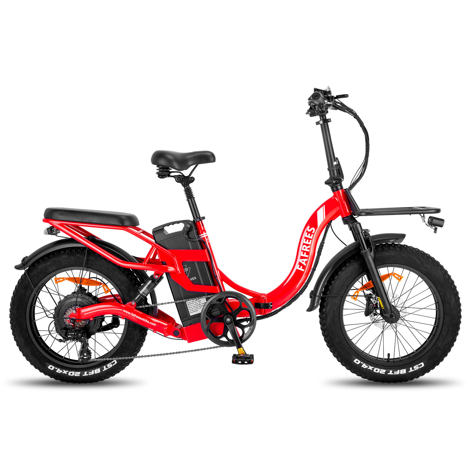 F20 X-Max Klapp-Elektrofahrrad 48V 30Ah 20-Zoll-Breitreifen 4/7