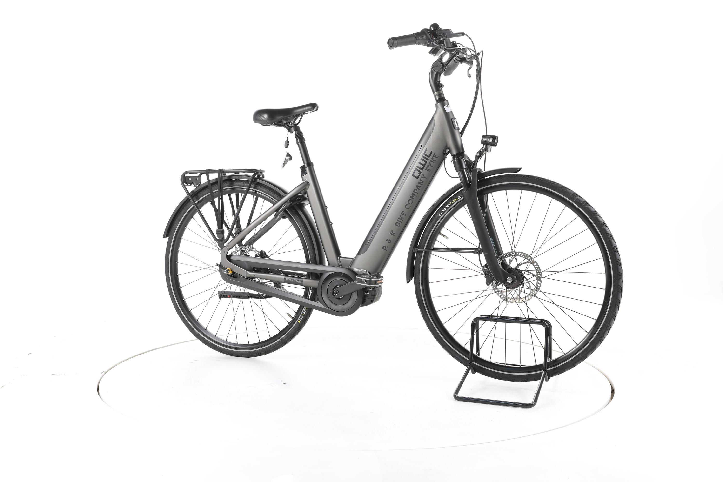 Segunda vida - QWIC Premium i-MN8C City E-Bike Cuadro bajo - Muy buen estado 2/7