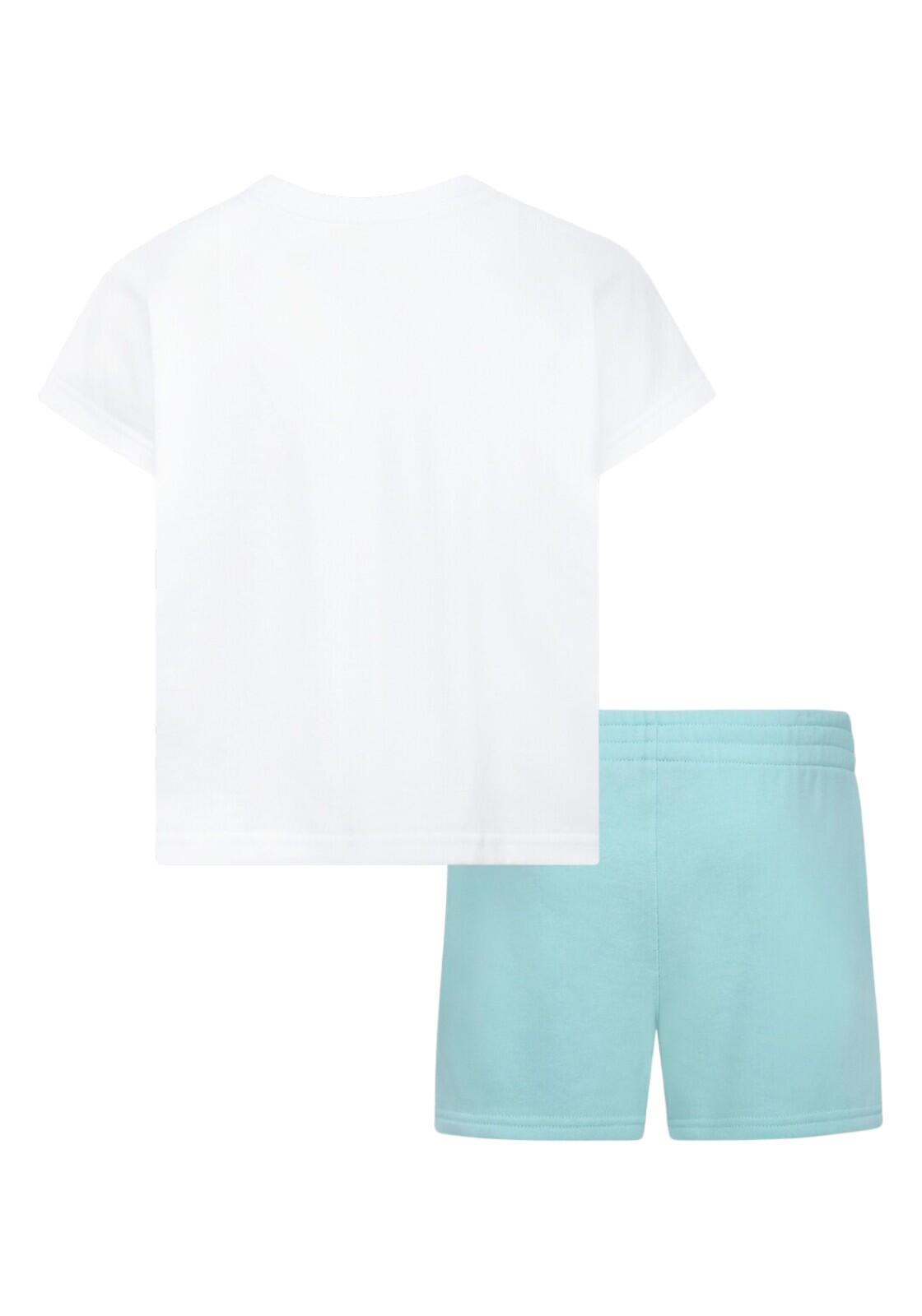 FLORAL TEE & SHORT SET COL B1Q 2/4