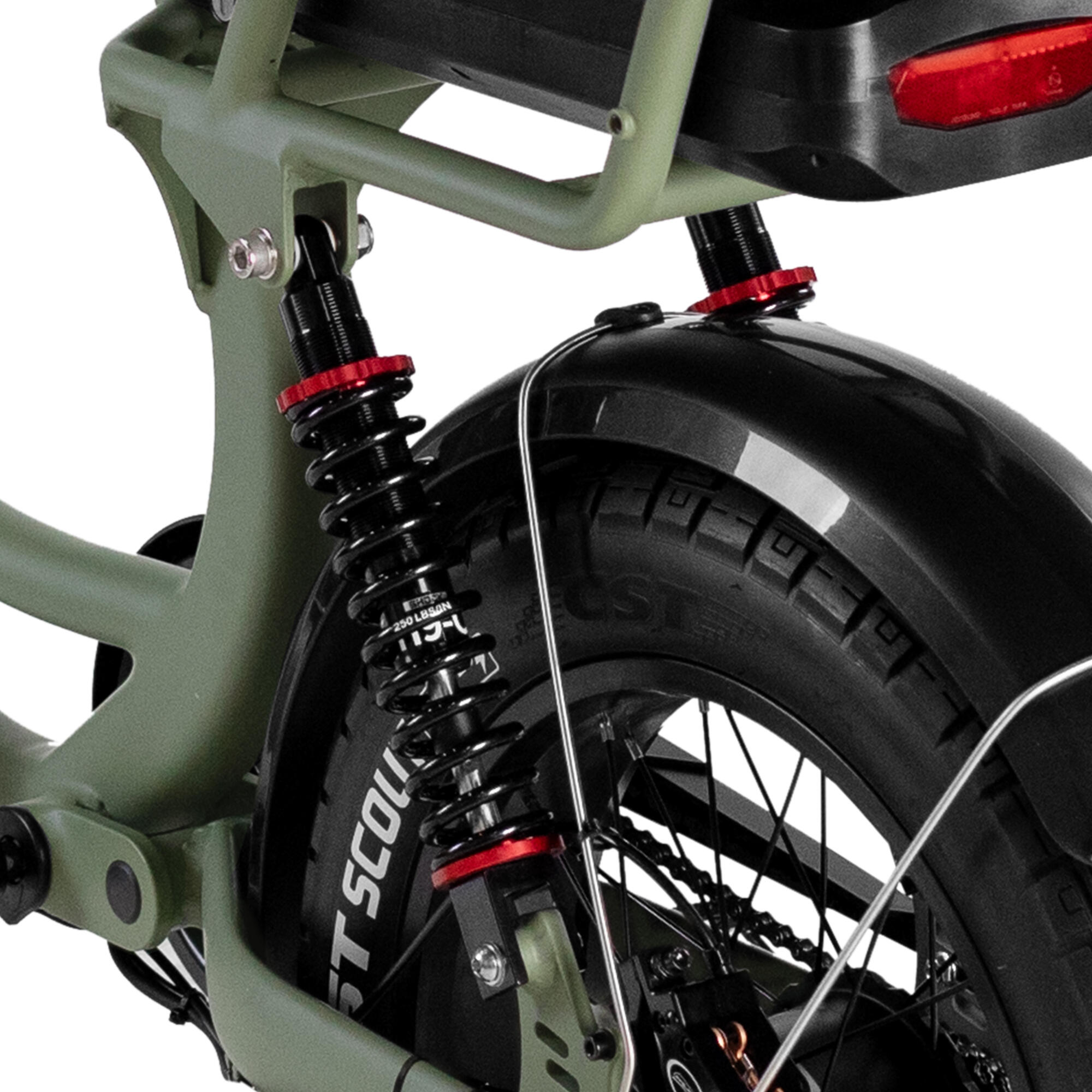 Fatbike Électrique City 500W 20″ 48V MOOI 6/6