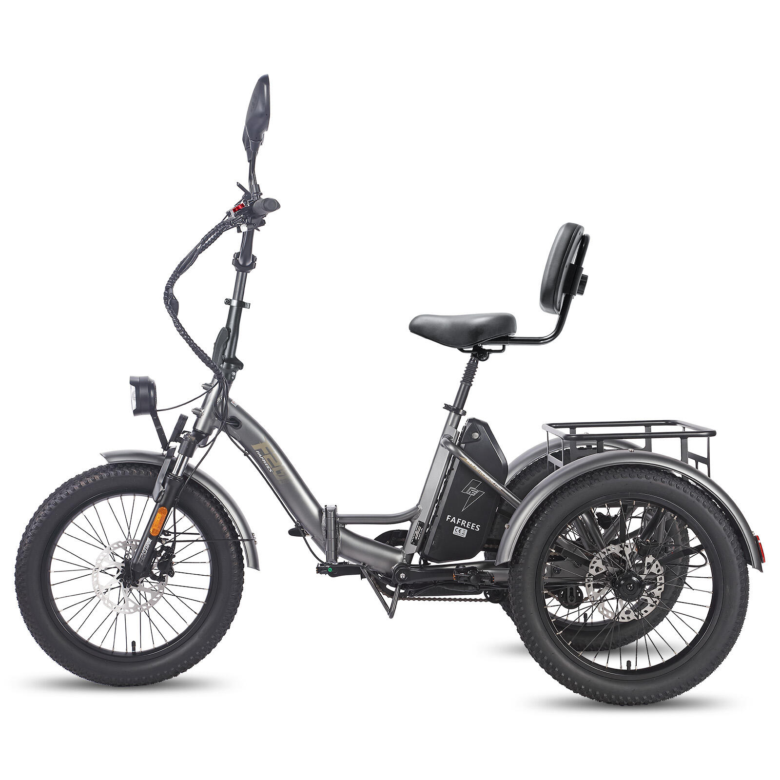 F20 Mate 23,45Ah Certified Zertifiziertes elektrisches Dreirad 48V, 20" 3/7