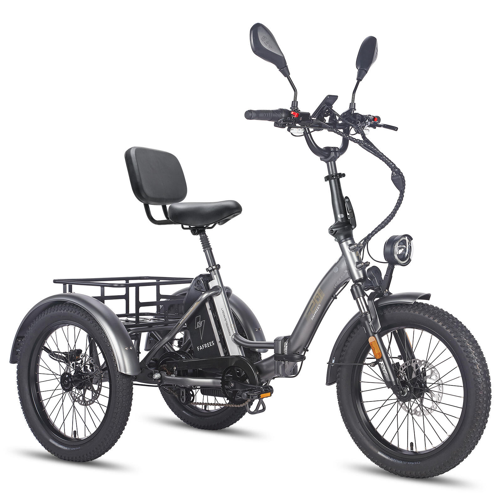 F20 Mate 23,45Ah Certified Zertifiziertes elektrisches Dreirad 48V, 20" 2/7