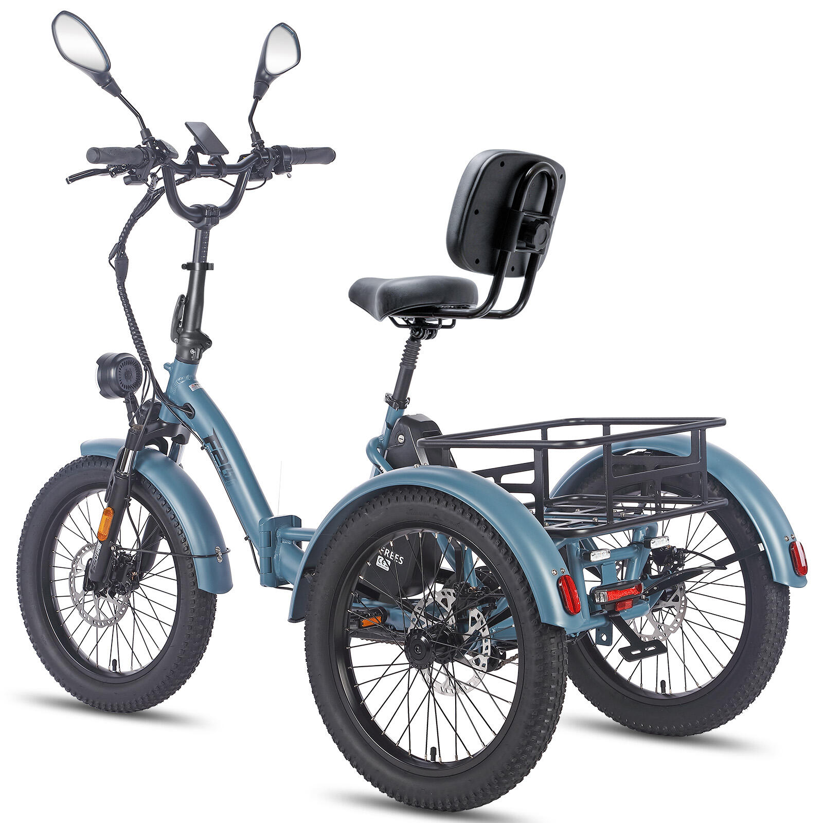 F20 Mate 23,45Ah Certified Zertifiziertes elektrisches Dreirad 48V, 20" 5/6