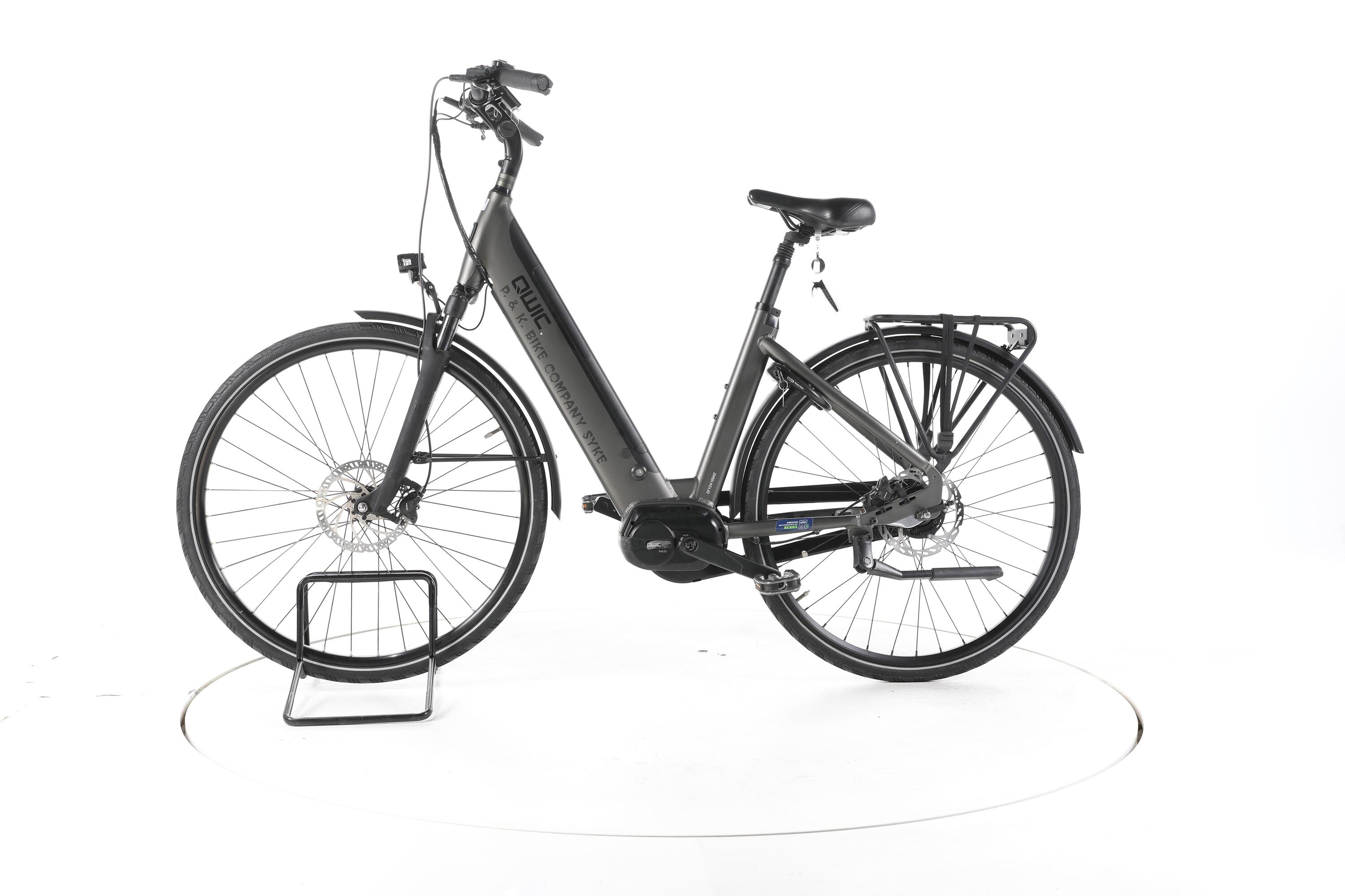 Segunda vida - QWIC Premium i-MN8C City E-Bike Cuadro bajo - Muy buen estado 6/7