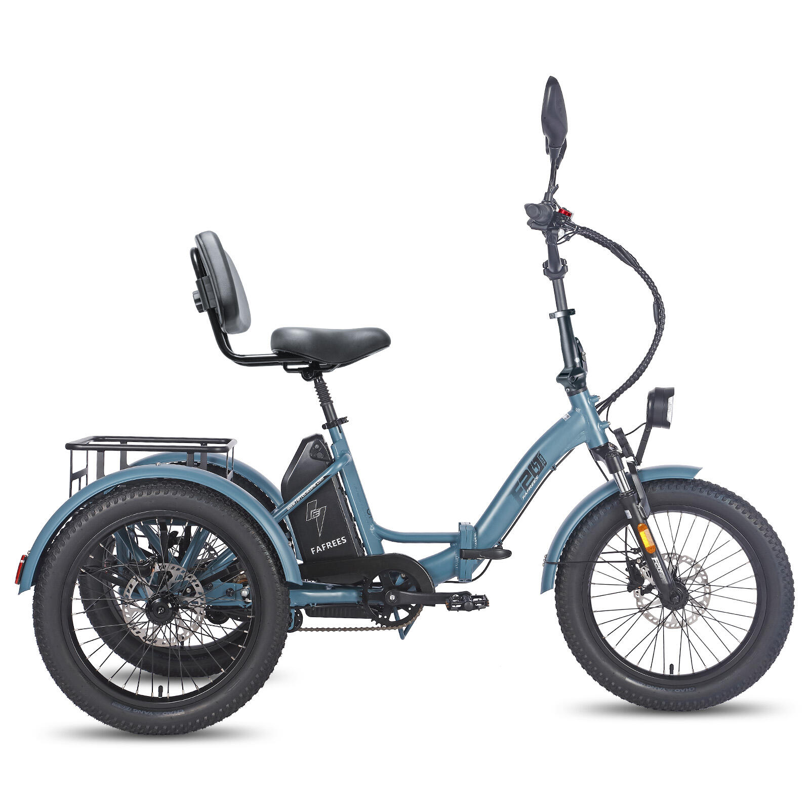 F20 Mate 23,45Ah Certified Zertifiziertes elektrisches Dreirad 48V, 20" 4/6