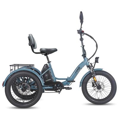 Opvouwbare e-bike fafrees f20 mate 48v23.45ah accu 120km bereik