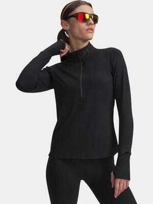 Under armour launch pro half zip hardloopshirt met lange mouwen voor dames