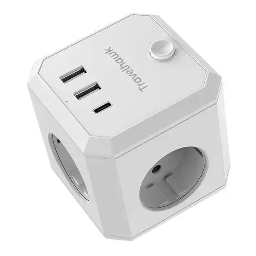 7-in-1 Power Strip with USB-A & USB-C