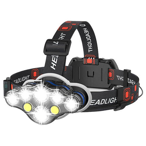 Lampe frontale LED rechargeable – Puissante et réglable