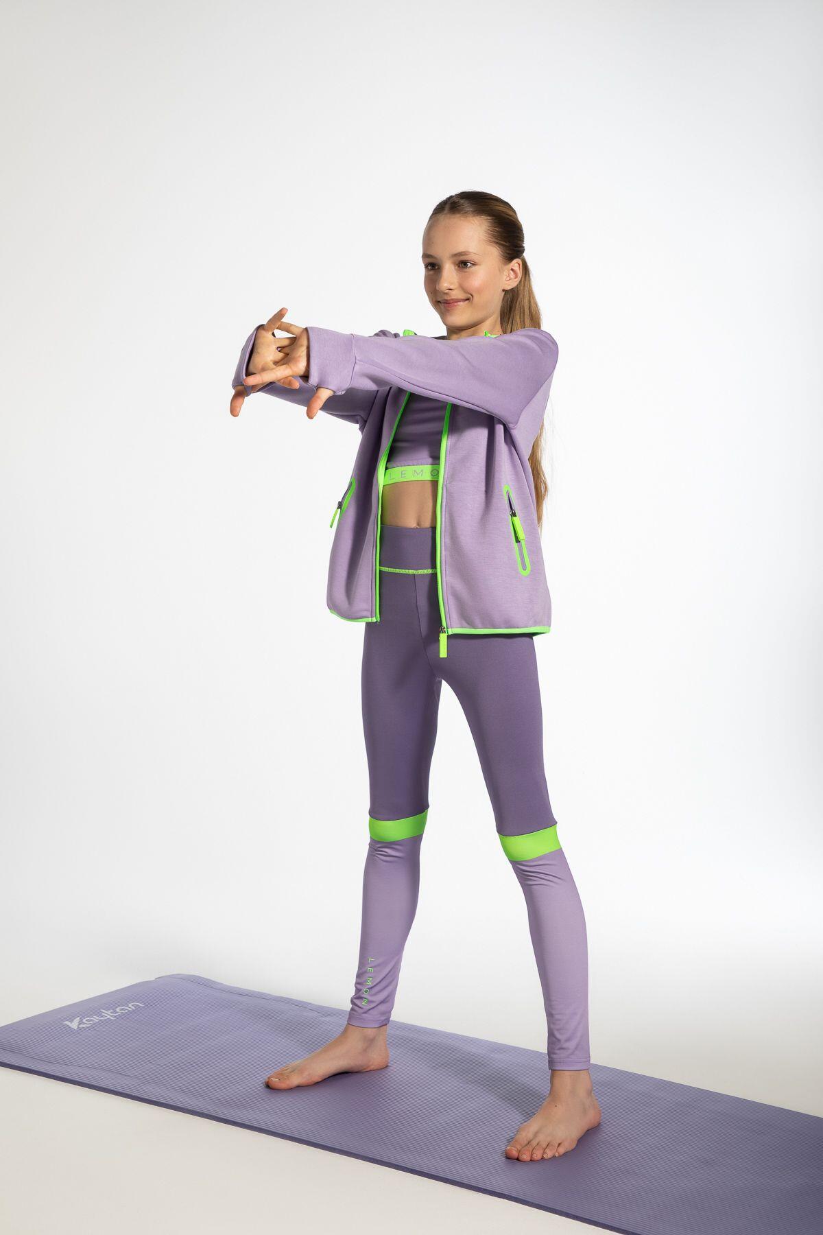 Legginsy z długą nogawką (F-WL6122101ACG-016-164) 6/6