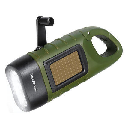 Kurbeltaschenlampe – Dynamo-Taschenlampe ohne Batterien