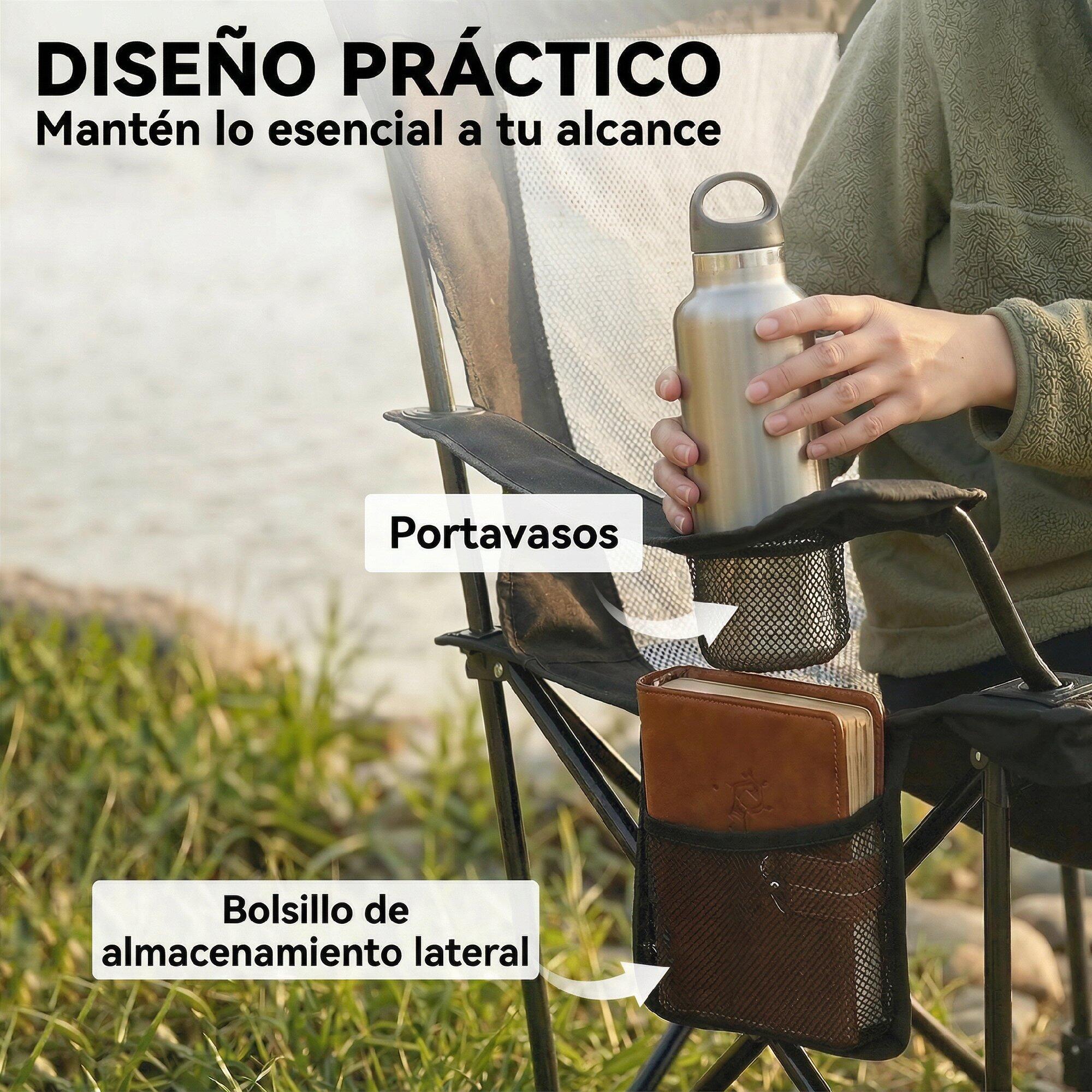 Espreguiçadeiras de camping 165x80x90 cm preto Outsunny 4/5