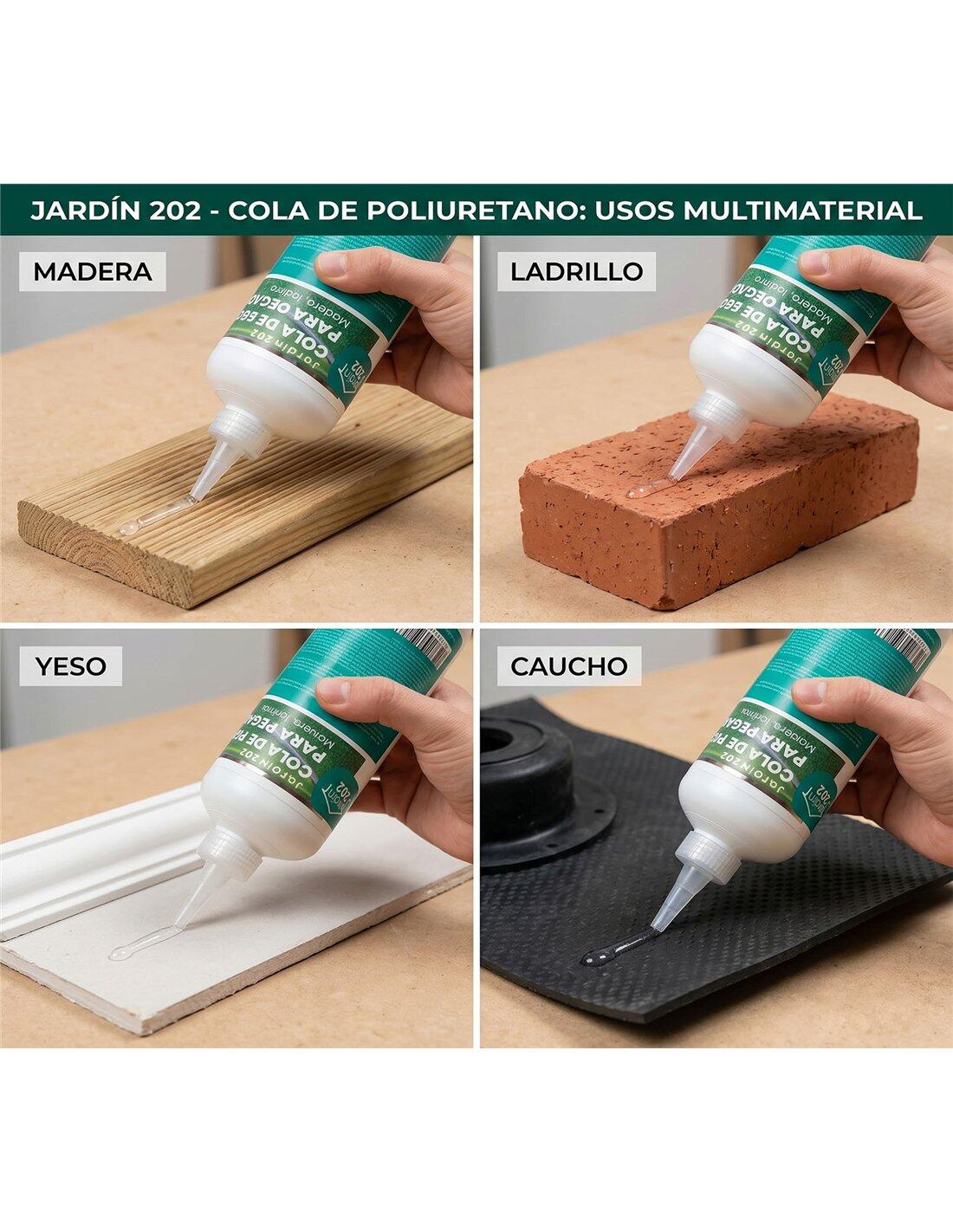 JARDIN202 - Cola de Poliuretano | Pegamento monocomp 4/5
