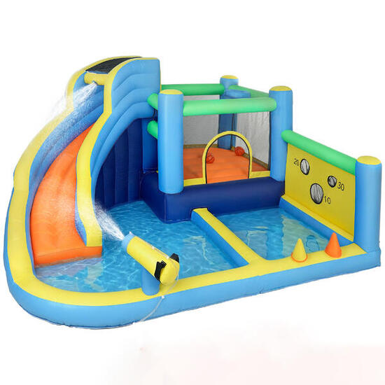 Castillo Hinchable Acuático AIYAPLAY 350x320x190 cm Multicolor