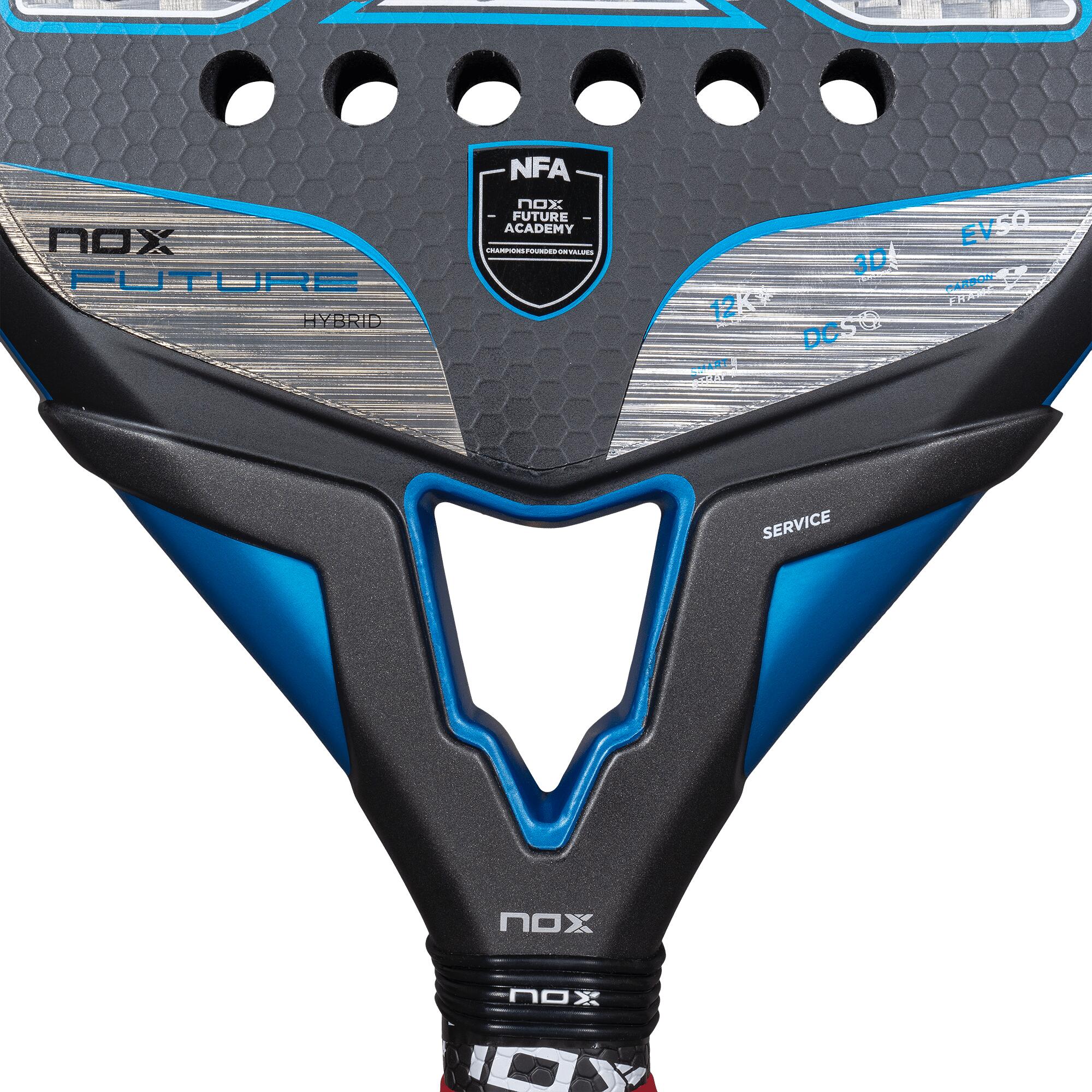 Pala de pádel NOX FUTURE Hybrid 12K Alum 7/9