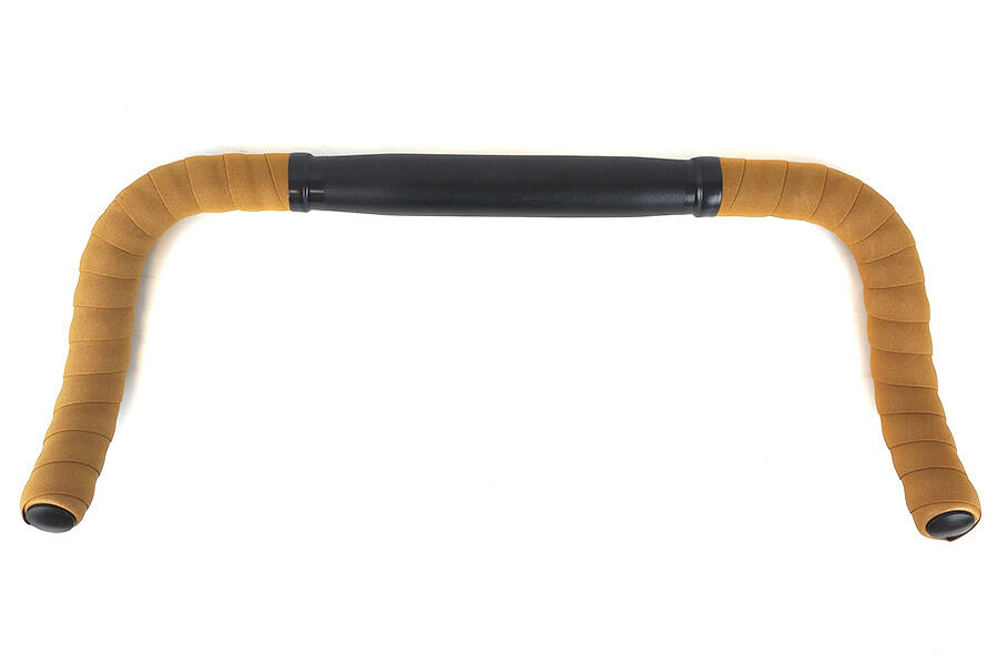 Bullhorn Aluminum Stuur 31.8 mm met Stuurlinten - Zwart/Bruin 2/3