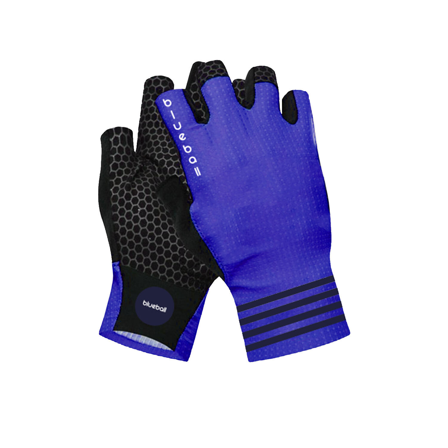 GANTS BICICLETA CORTOS BlueBall EN BLEU 3/3