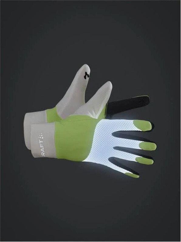 Luvas de desporto ADV Lumen Fleece Amarelo Branco 2/2