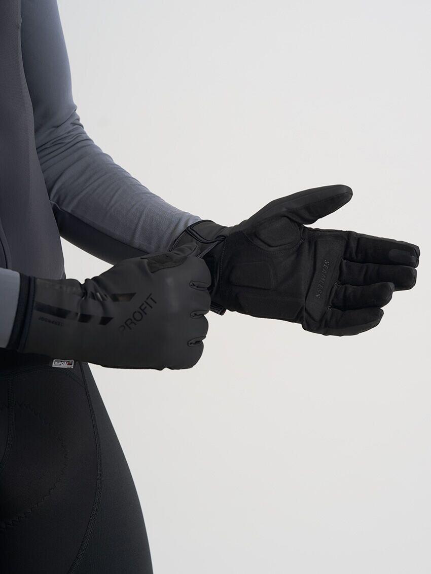 Guante impermeable Profit Cold&Rain negro 2/4