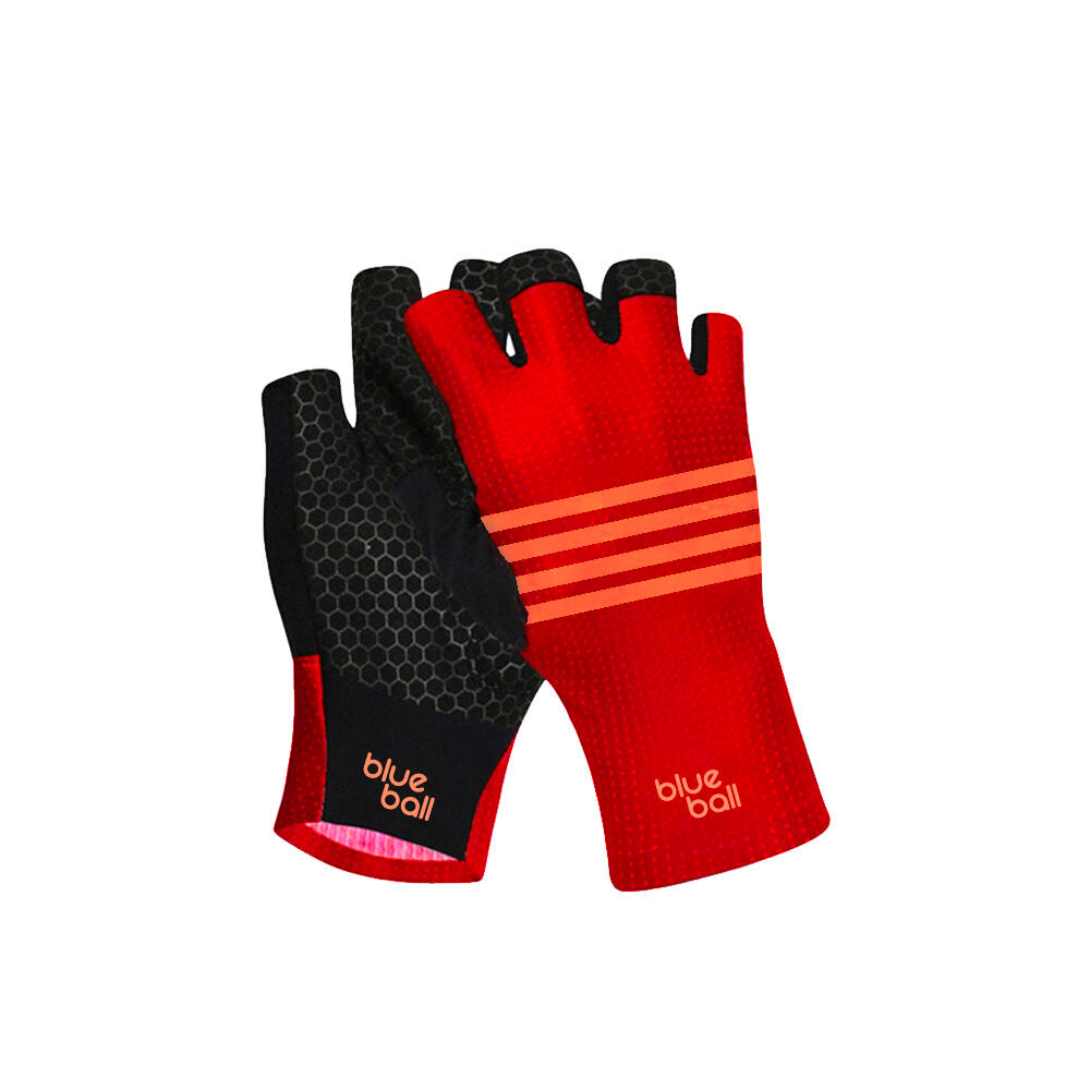 GANTS BICICLETA CORTOS BlueBall NARANJA 3/3