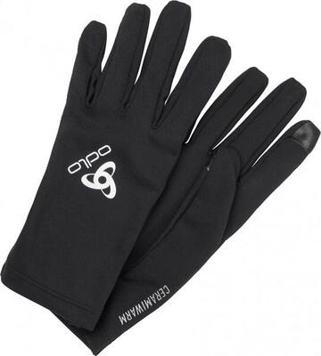 Odlo ceramiwarm light winterhandschoenen zwart unisex