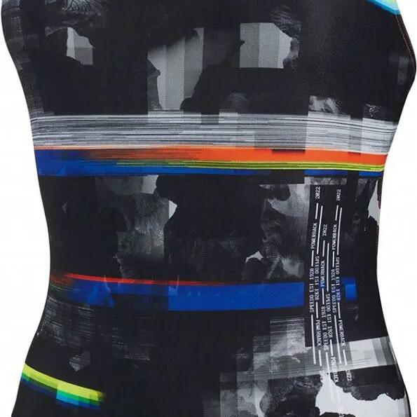 Speedo Women's Placement Digital Powerback Swimsuit