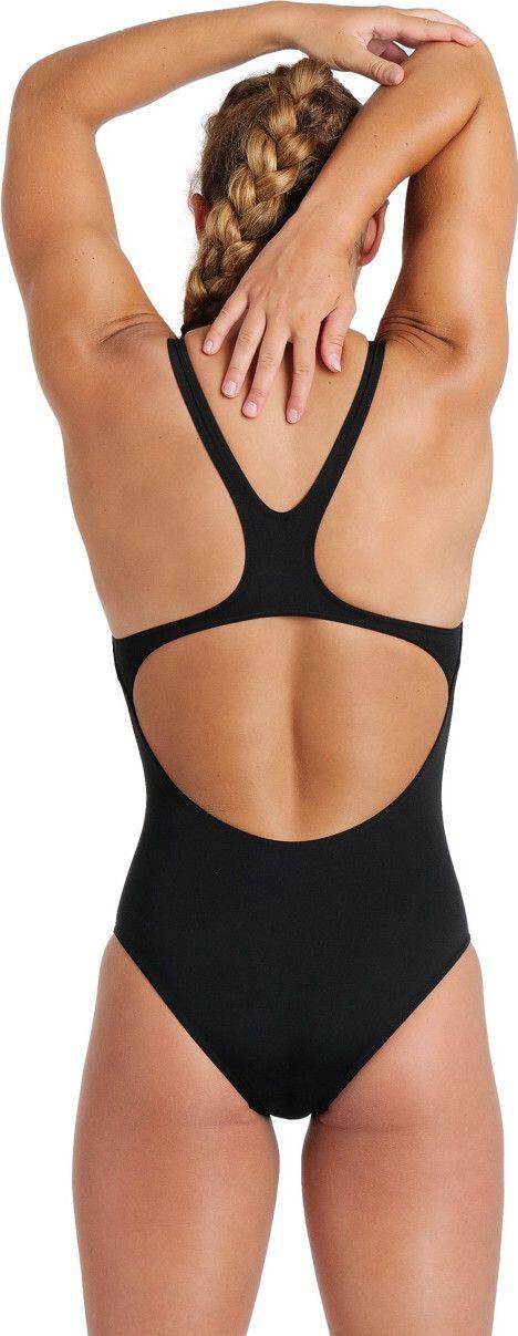 Maillot de Bain 1 Pièce Femme Arena Team Swimsuit Swim Pro Solid Noir 2/8