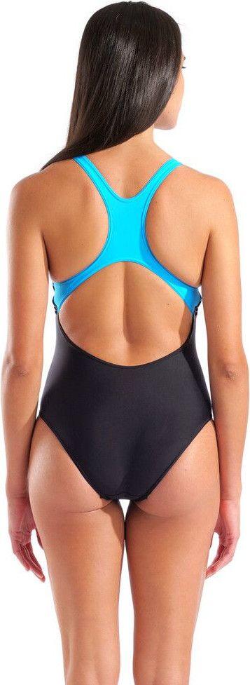 Fato de banho Arena Lily Preto/Azul Mulher 2/7