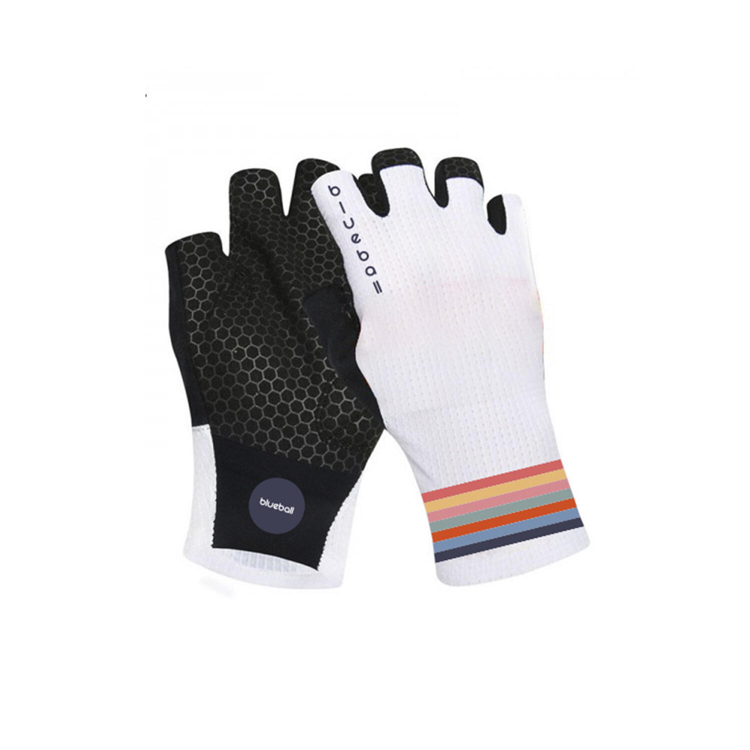 GANTS BICICLETA CORTOS BlueBall EN BLANC 3/3