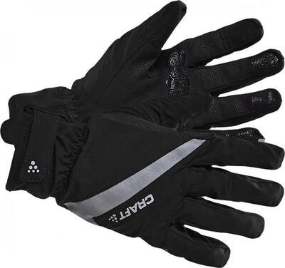 Craft rain 2.0 road waterproof winterhandschoenen zwart unisex