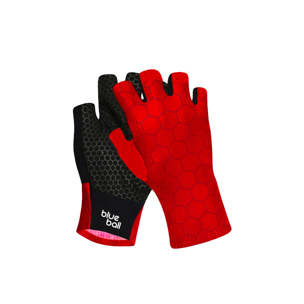 GANTS BICICLETA CORTOS BlueBall EN ROUGE 3/3