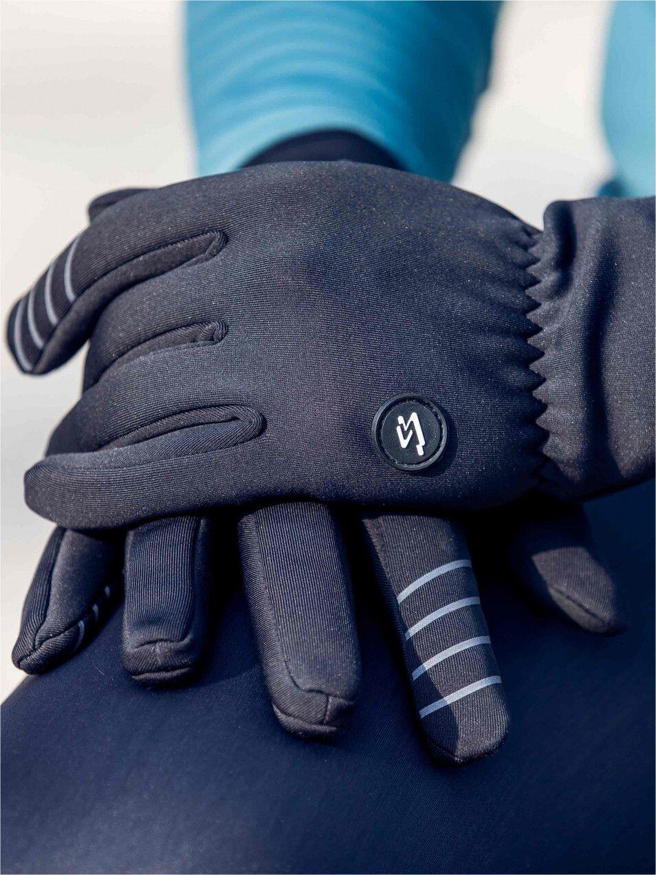 Spiuk Anatomic Urban Long Glove Black 3/3