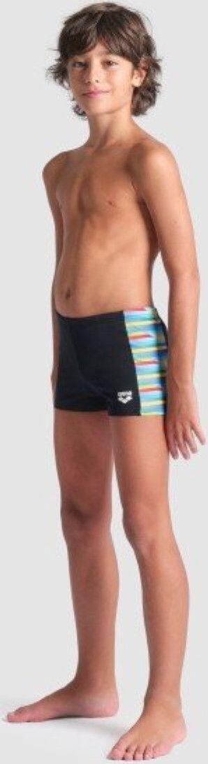 Arena Racing Stripe Swimsuit Black/Multicolored Boy 5/7