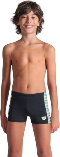 Costume da bagno Arena Racing Stripe Nero/Multicolore per ragazzi