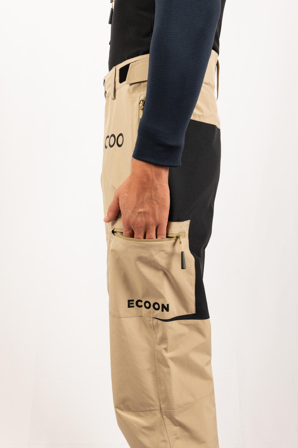 Pantalones ECOExplorer Pants Homme marque ECOON - Beige 7/7