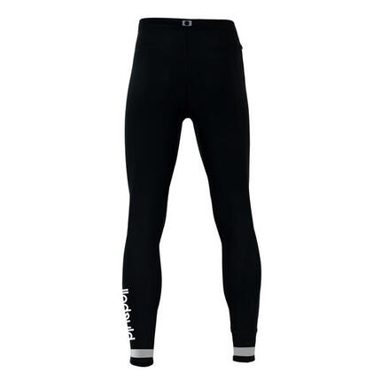 PANTALON LONG DE COMPRESSION RUNNING POUR HOMME BlueBall EN NOIR.