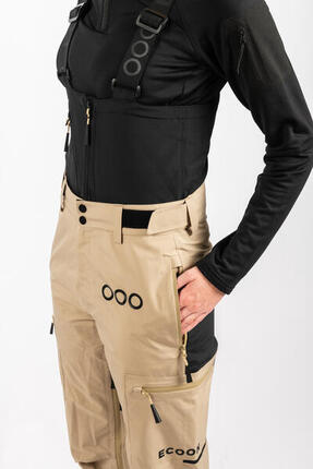 Pantalones ECOExplorer Pants Femme marque ECOON - Beige