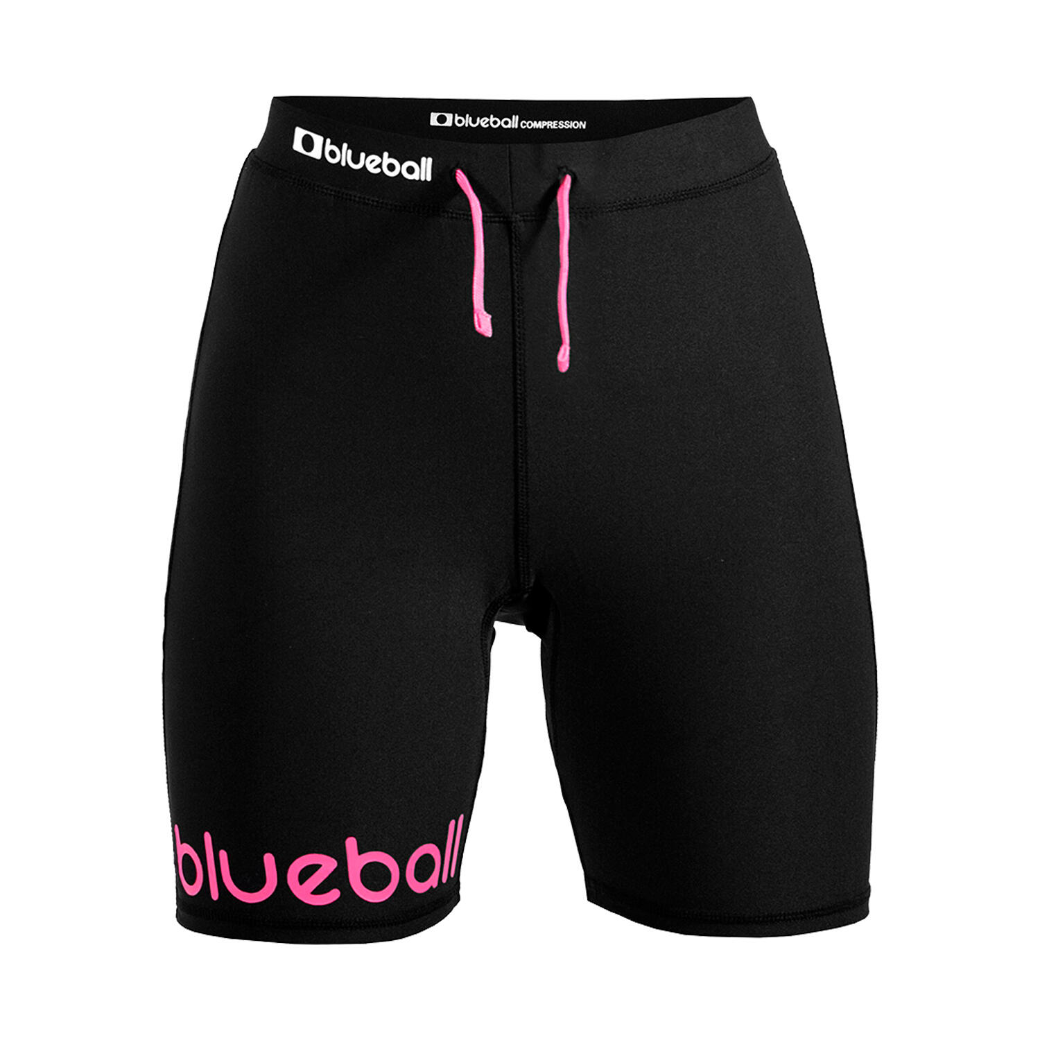 LEGGINGS DE COMPRESIÓN RUNNING POUR FEMME DE long court BlueBall EN NOIR AVEC… 1/4